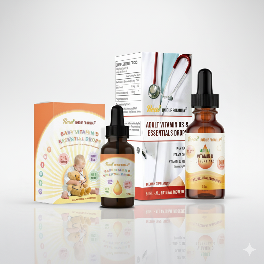 BABIES AND ADULTS NEED VITAMIN D