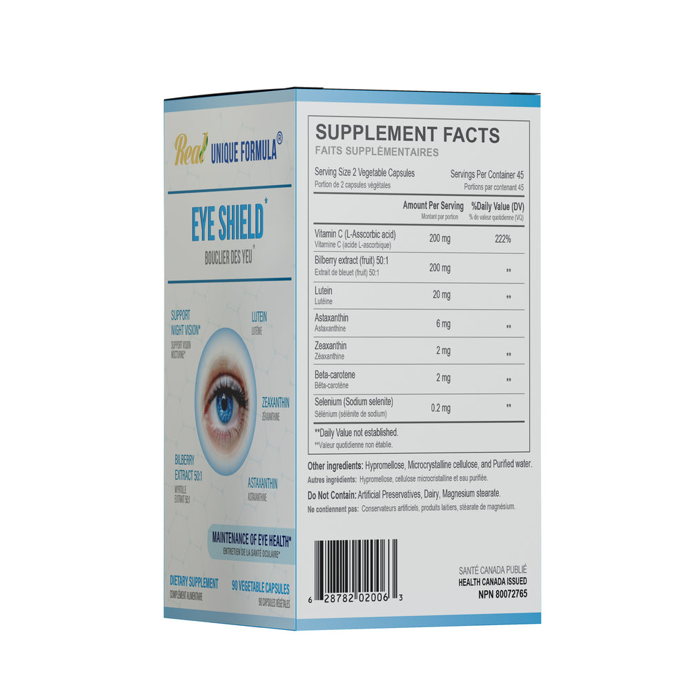 
                      
                        Protection oculaire Unique Formula®
                      
                    