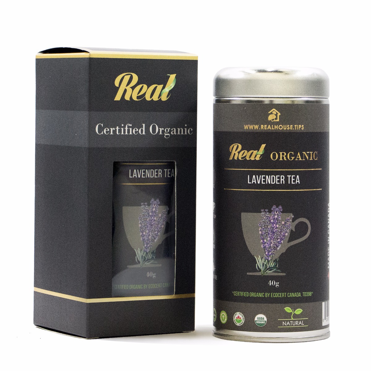 Real • Organic Lavender Tea -597