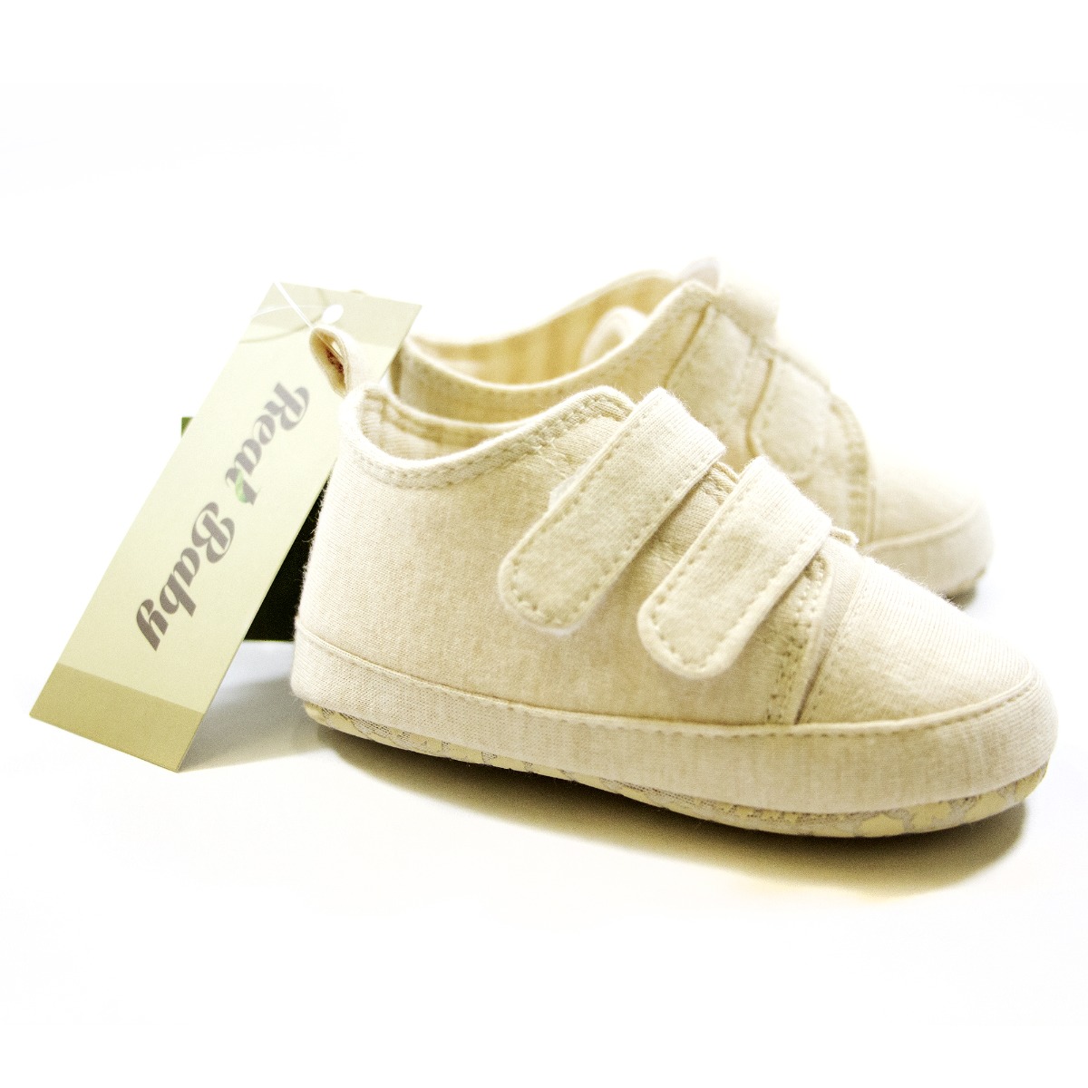 Real • Baby Organic Cotton Crawling Sneakers