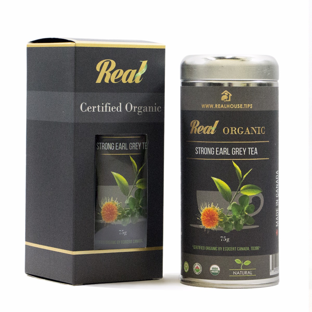 Real • Organic Strong Earl Grey Tea -582