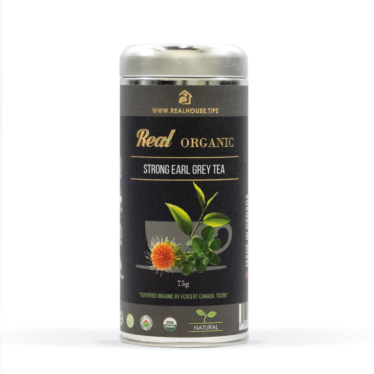 Real • Organic Strong Earl Grey Tea -0