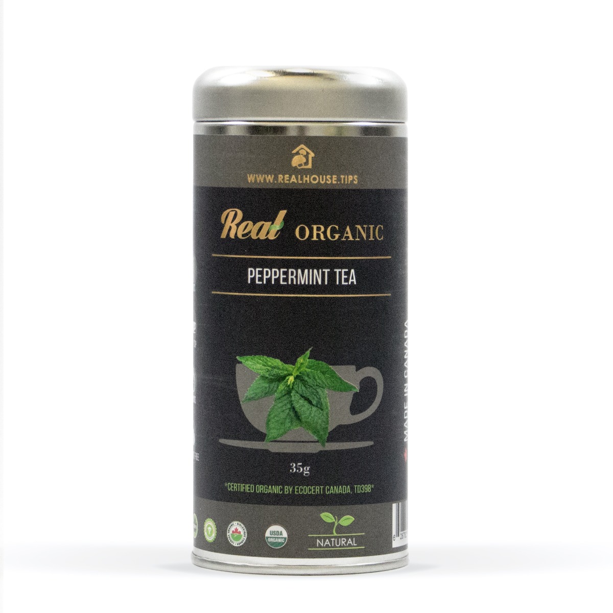 Real • Organic Peppermint Tea -0